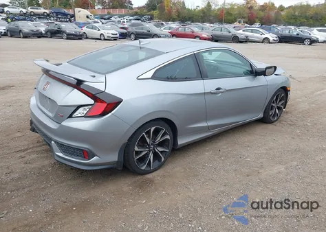 2017 Honda Civic Si z USA, uszkodzony, nr VIN 2HGFC3A5XHH751757